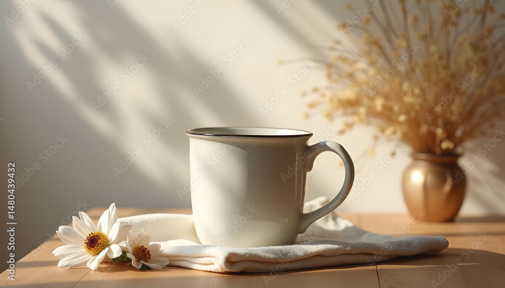 Serene Morning Coffee: A Still Life of Tranquility Serene Morning Coffee: A Still Life of Tranquility