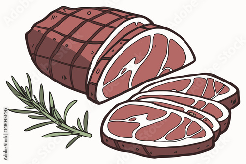 35 raw meat, fresh red meat cuts, juicy meat slices, savory protein, high-quality beef, delicious culinary ingredients, detailed meat textures, appetizing food photography