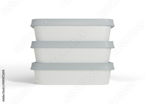 Butter Tub Mockup for Product Marketing
