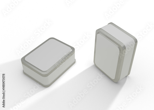 Can Box Mockup for Brand Identity Display