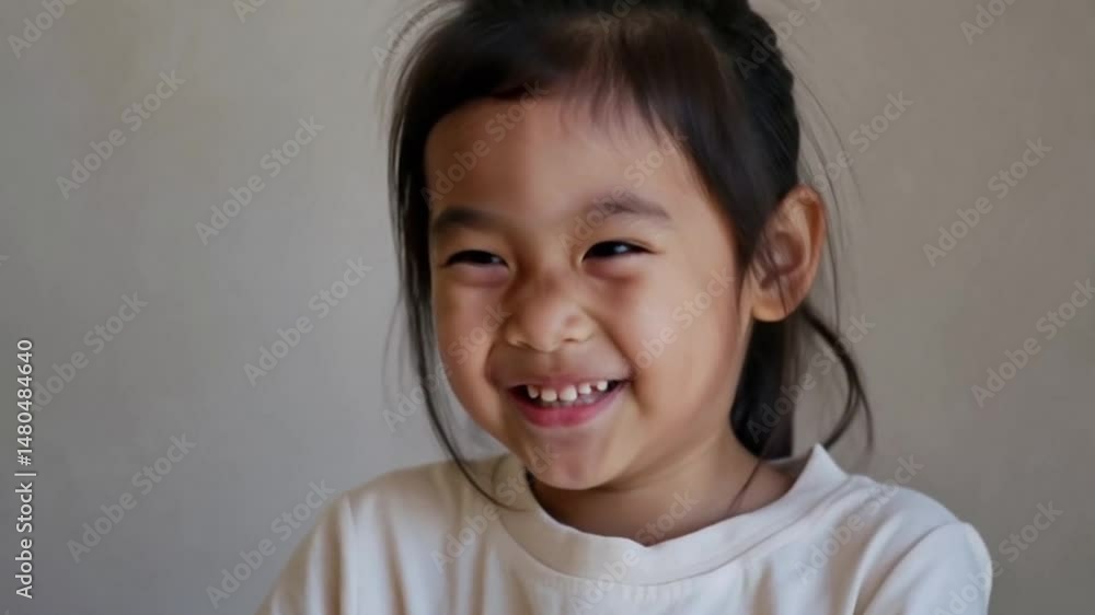 various expressions of Asian girl are very varied various expressions of Asian girl are very varied