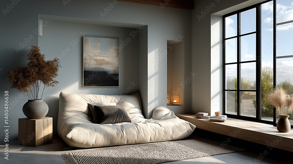 Obraz premium modern living room