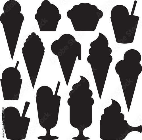 “Ice Cream SVG Bundle | Cute Cones, Popsicles & Dessert Clipart for Summer Crafts & Stickers”

“Sweet Treats Vector Pack | Ice Cream Silhouettes & Doodles for T-Shirts, Menus & Printables”

“Ice Cream