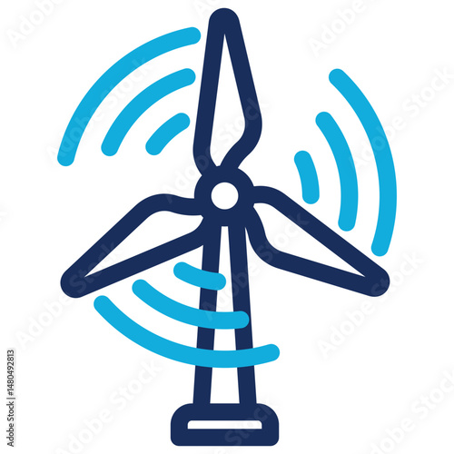 Wind Turbine Icon