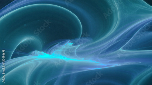 Precis background in ghost of blue 