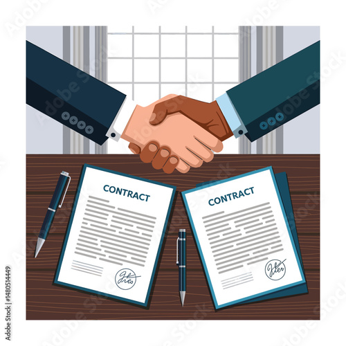 Business And Finance Concepts Vector Illustration