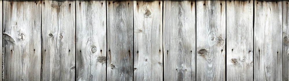 Naklejka premium Aged Wooden Plank Wall