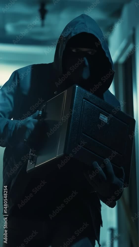 Subtle Robbery Mysterious intrusion: masked offender, covert burglary, silent entry ...