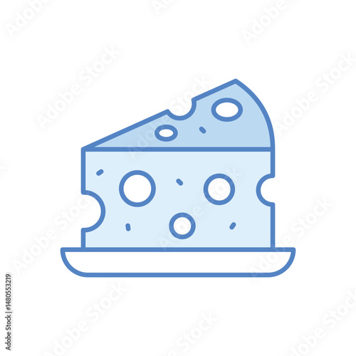 Cheese Vector icon