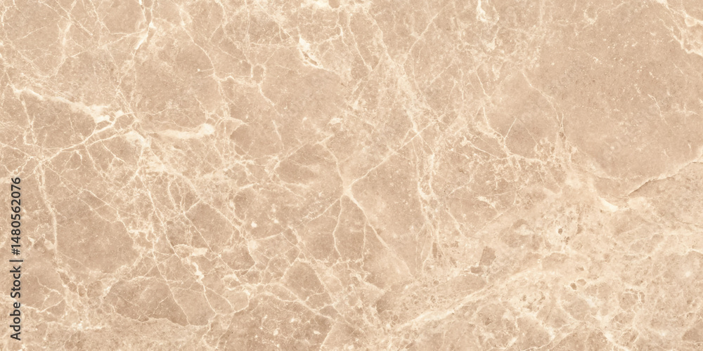 Fototapeta premium Elegant beige marble texture natural stone background subtle veins warm tones luxurious design