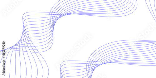 Abstract white background with a glowing abstract waves. Abstract wave element for design. Digital frequency track equalizer, Futuristic background design. Long exposure, Light painting photography.