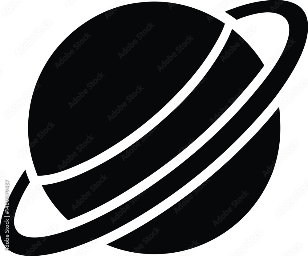 planet outer space icon vector illustration planet outer space icon vector illustration