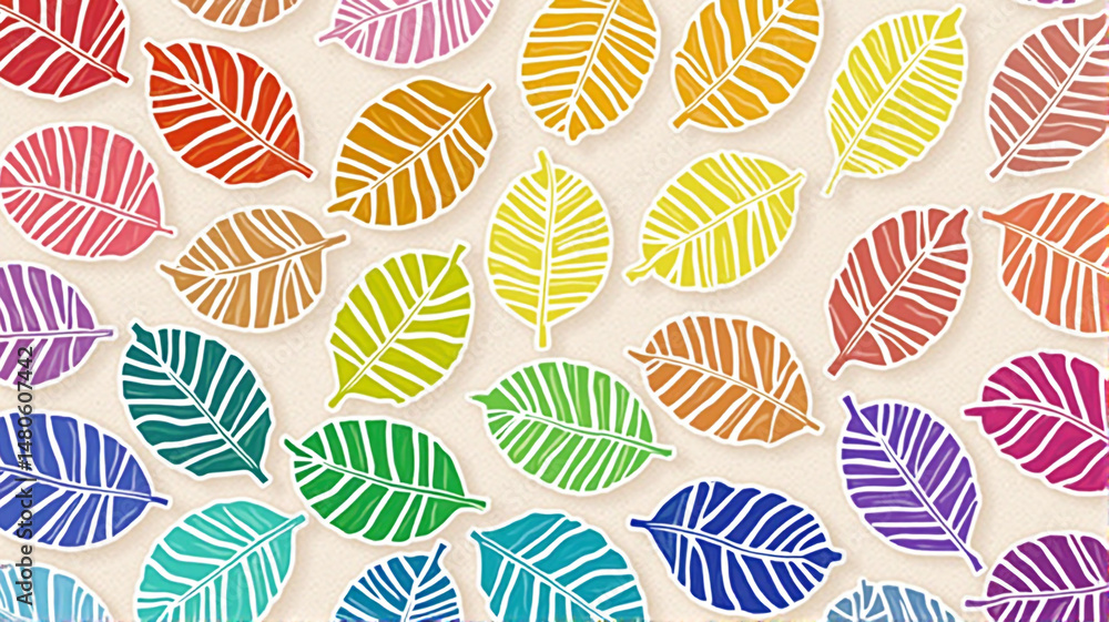 autumn leaves seamless pattern autumn leaves seamless pattern
