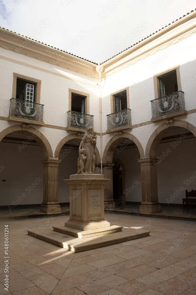 Fototapeta premium SALVADOR,BAHIA/BRAZIL - 0510, 2025 - Inside view of the Museum of Mercy in Salvador