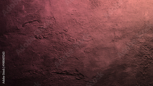 A close up of a pink wall with a blurred background, featuring shades of magenta and peach.  pink grungy background or texture
