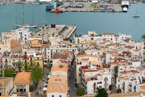 The Spanish city of Ibiza is the capital of the Balearic island of the same name, in the Mediterranean Sea