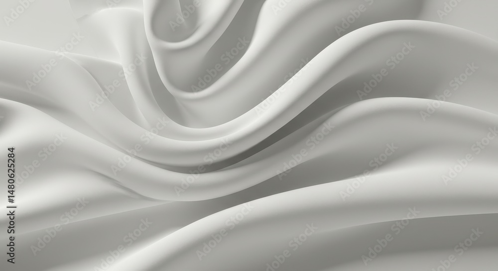 Obraz premium Elegant Draped Fabric Texture