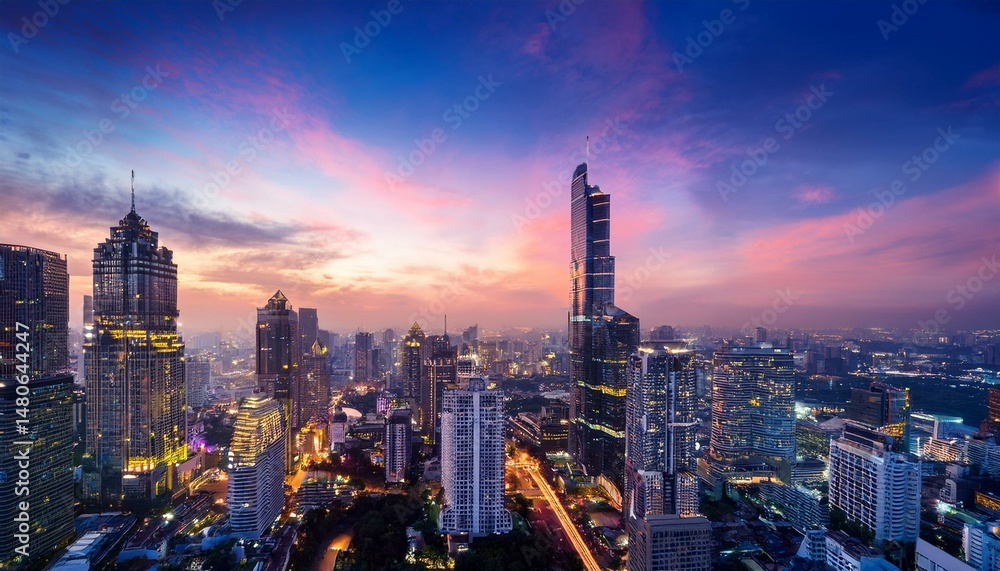 blur effect Design of amazing skyscrapers and city buildings, skyline, dusk modern building blur effect Design of amazing skyscrapers and city buildings, skyline, dusk modern building