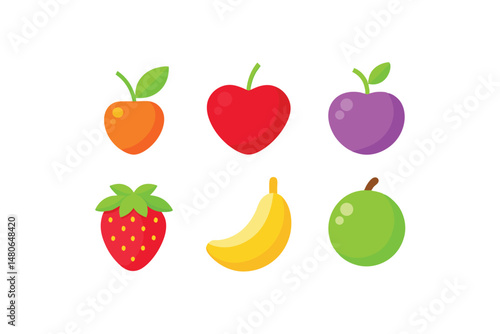 set of fruits