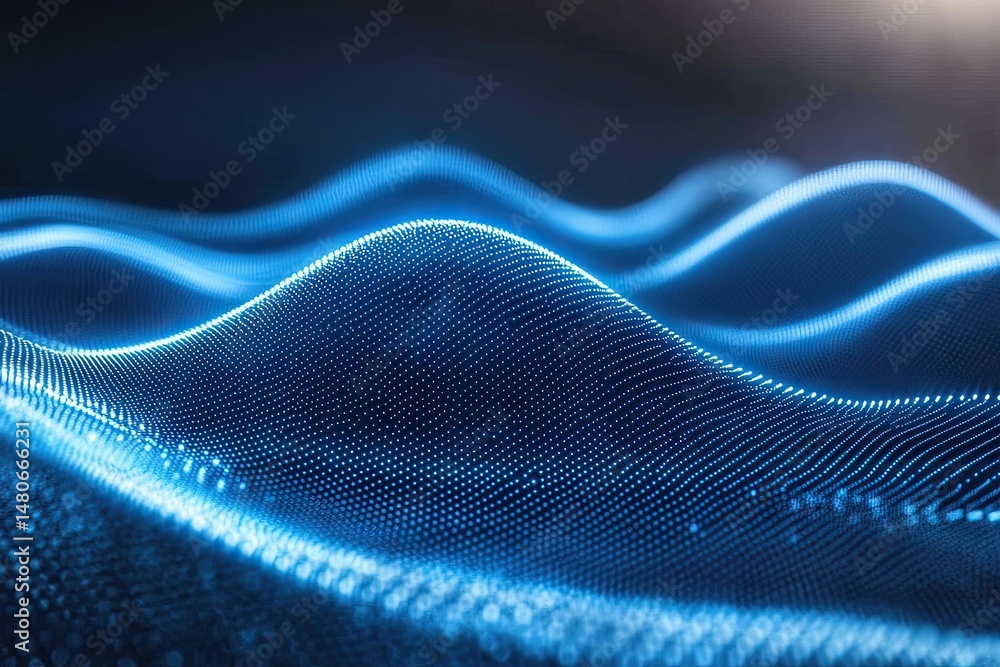 Abstract digital wave pattern (1) Abstract digital wave pattern (1)