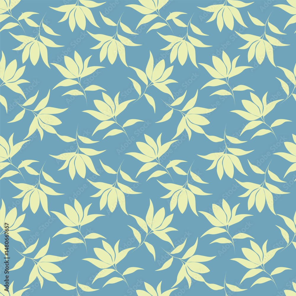 Fototapeta premium seamless pattern with flowers
