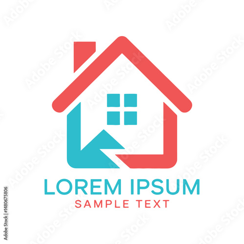 Home property logo, Home Logo Design Silhouette 