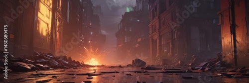 Dramatic comic book style photo effect, featuring bold colors and dramatic shading ,  frame,  background