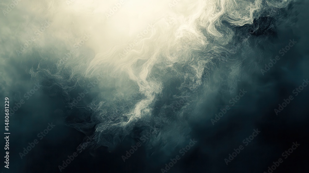 Fototapeta premium Rippling swirling tone flicker hazy on the background