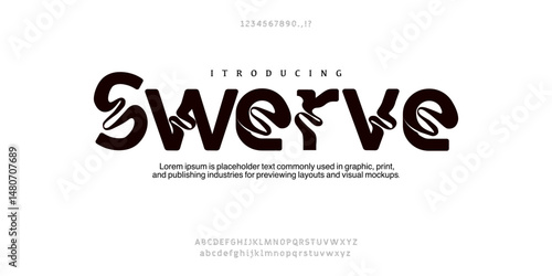Swerve A Wave Serif Typeface – Bold curves, organic flow made for natural beauty brands. a modern wave serif typeface inspired by the natural elegance of flowing water and organic landscapes.