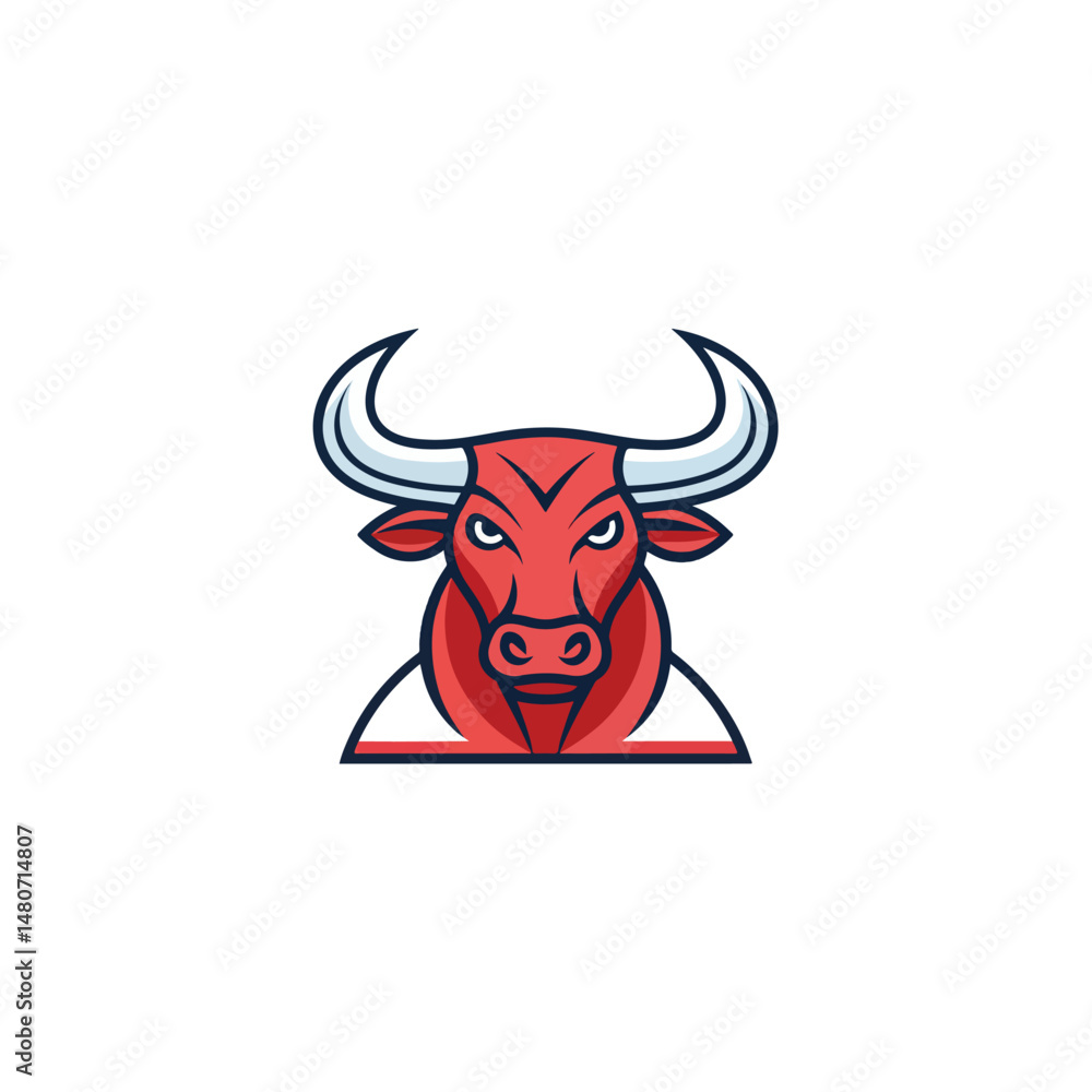 Fototapeta premium Elegance drawing art buffalo cow ox bull head logo design inspiration Bull, cow, angus, buffalo, cattle Head logo. Premium logo. Elegant logo symbol design illustration vector for company. 