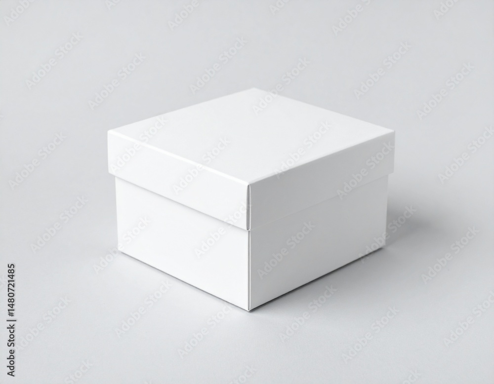 Naklejka premium box mockups (storage box)