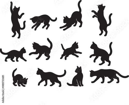 cat silhouette svg