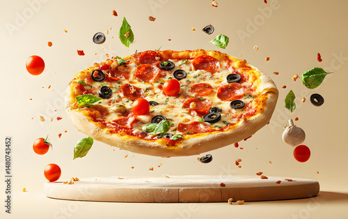 Italian pizza 