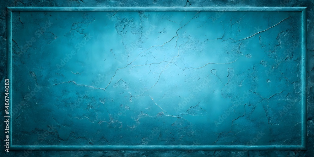 Fototapeta premium Blue Textured Concrete Background High-Resolution Image