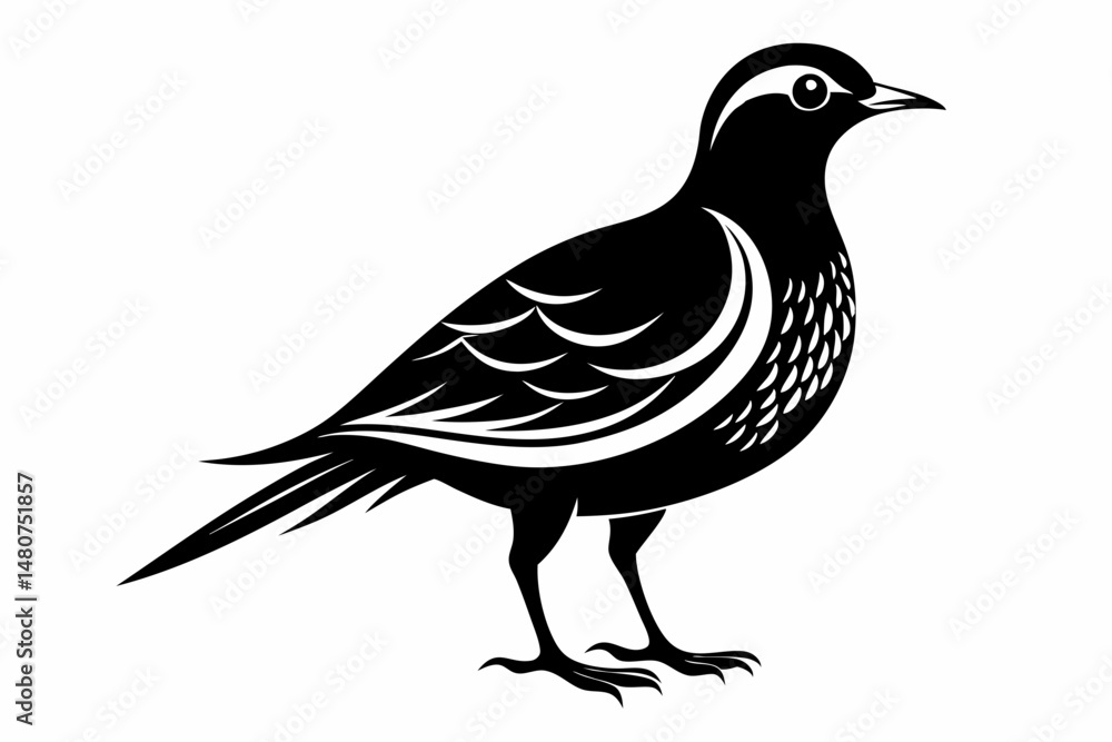 skylark silhouette line art vector illustration with a white background skylark silhouette line art vector illustration with a white background