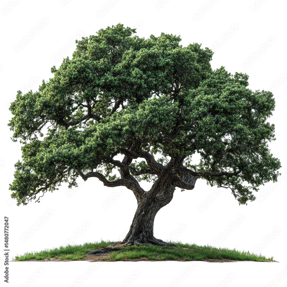 Fototapeta premium Spanish Oak isolated on transparent background