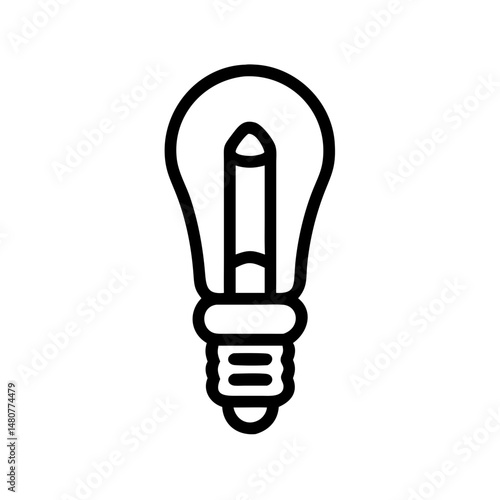Icon of a Light Bulb