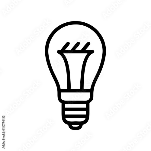 Icon of a Light Bulb