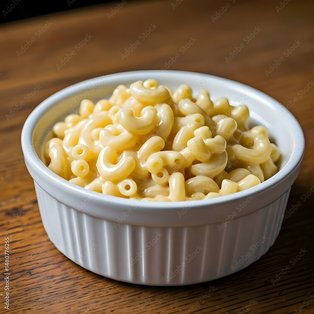A bowl of creamy macaroni and cheese.jpg A bowl of creamy macaroni and cheese.jpg