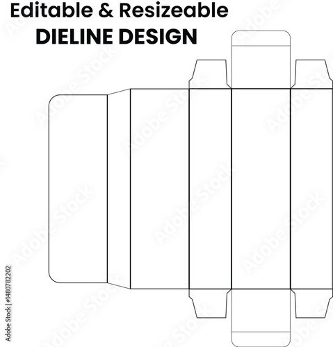 packaging design, dieline, product packaging box design
