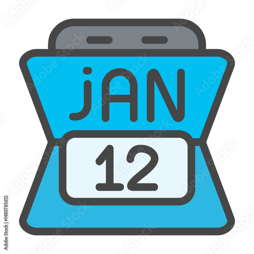 January 12 Icon