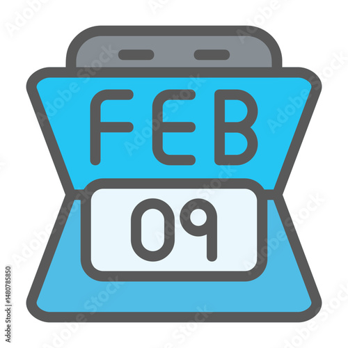 February 9 Icon