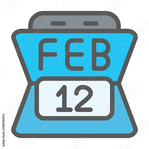 February 12 Icon