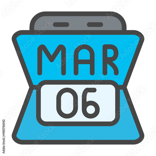 March 6 Icon