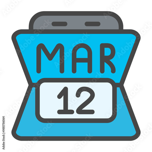March 12 Icon