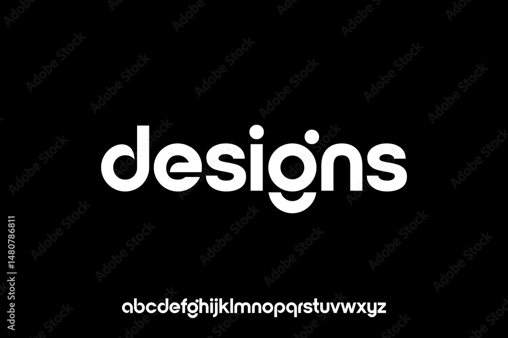 word of designs . modern minimalist clean alphabet font. lowercase bold typography vector illustration design
word of designs . modern minimalist clean alphabet font. lowercase bold typography vector illustration design
