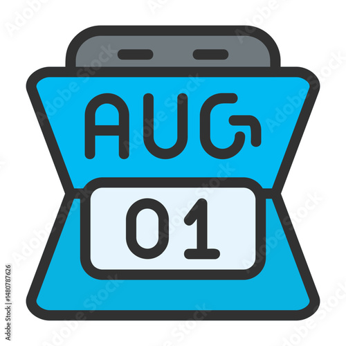 August 1 Icon