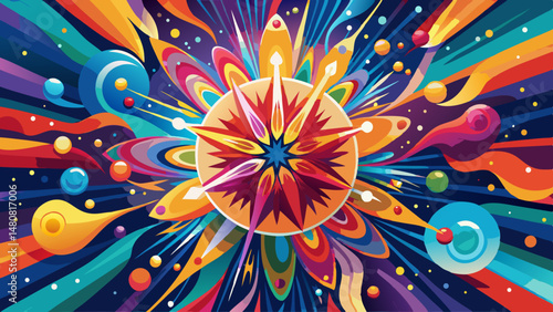  Perfect for festive vector art, advertisements, and cultural designs, the color burst creates a sense of motion and happiness. A visual symphony of color that radiates life and positivity.








