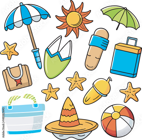 summer and beach collection