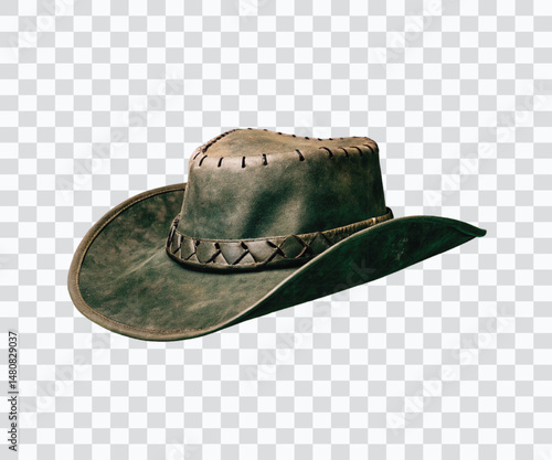 Leather boy Hat Western Fashion Accessory